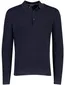 Poloshirt Olymp donkerblauw structuur