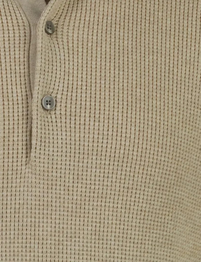 Poloshirt Olymp beige katoen