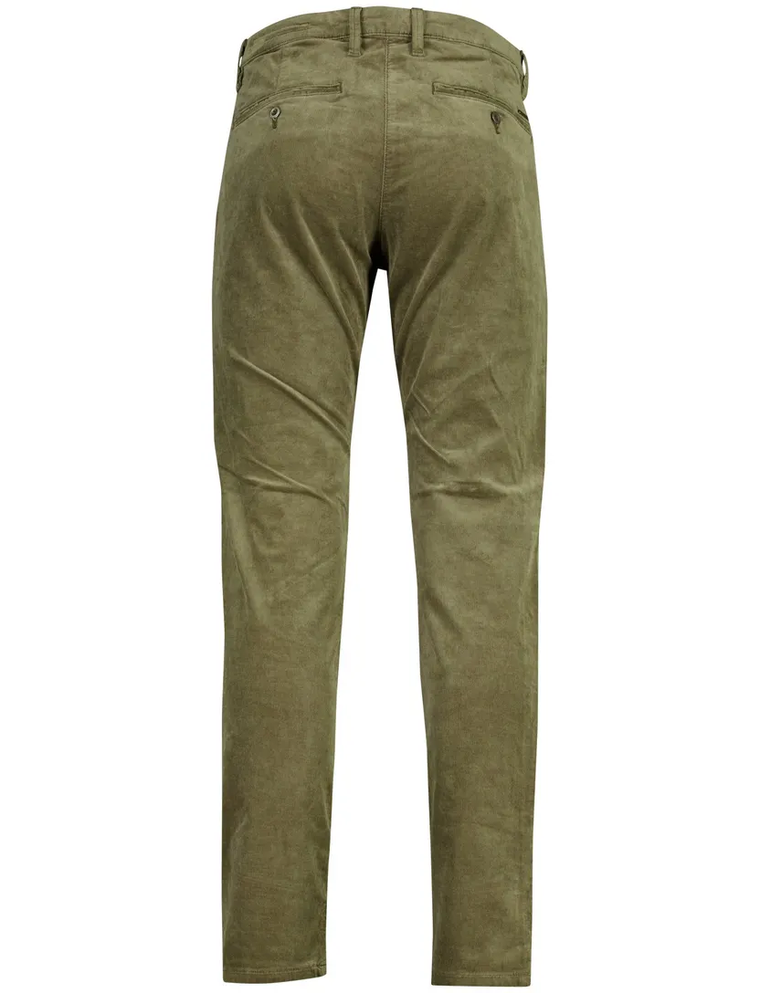 Broek Mac Driver groen slim fit