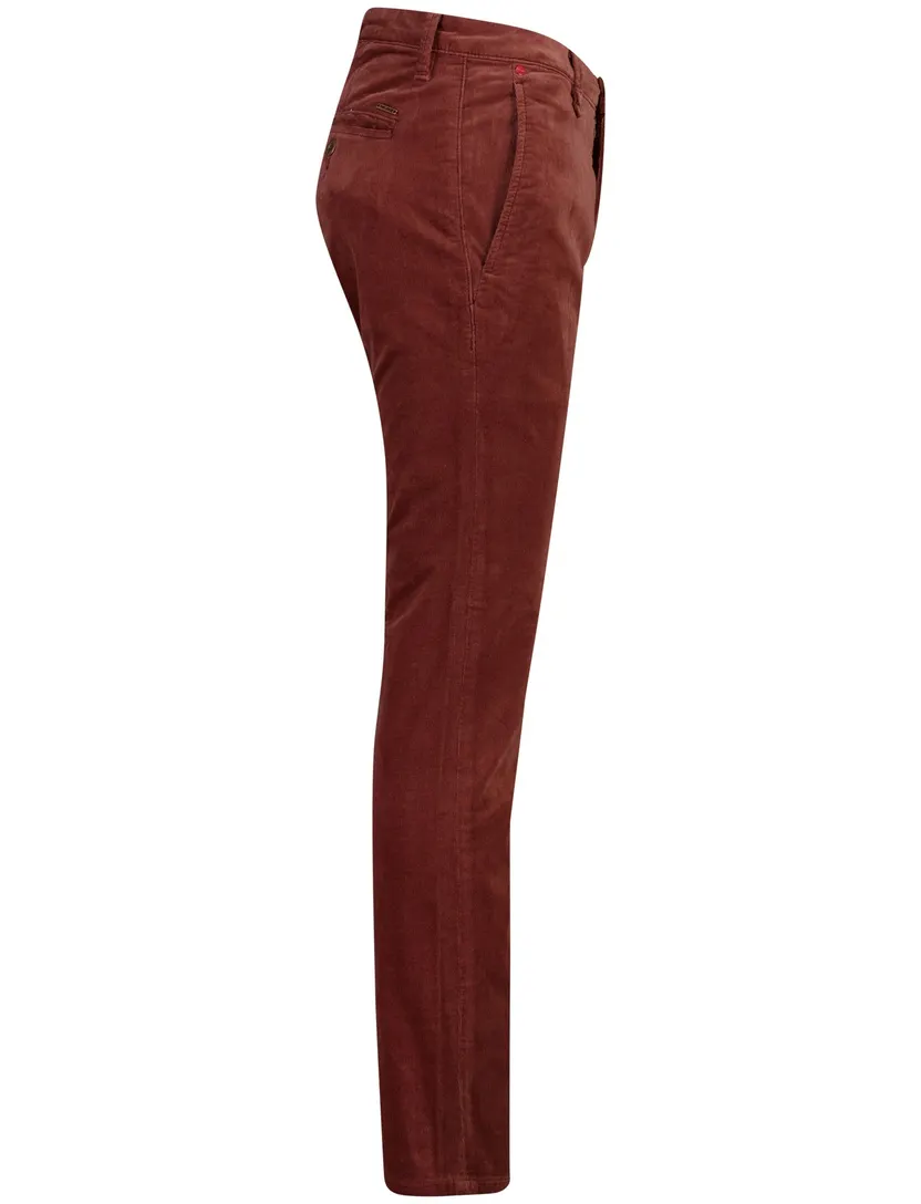Broek Mac Driver rood slim fit