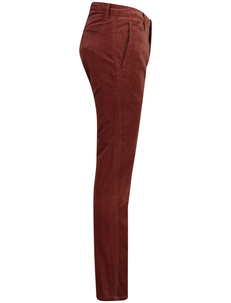 Mac Driver chino rood rib