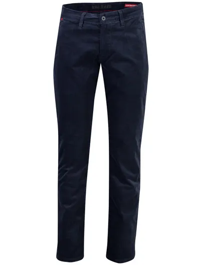 Mac Broek Mac Driver donkerblauw corduroy