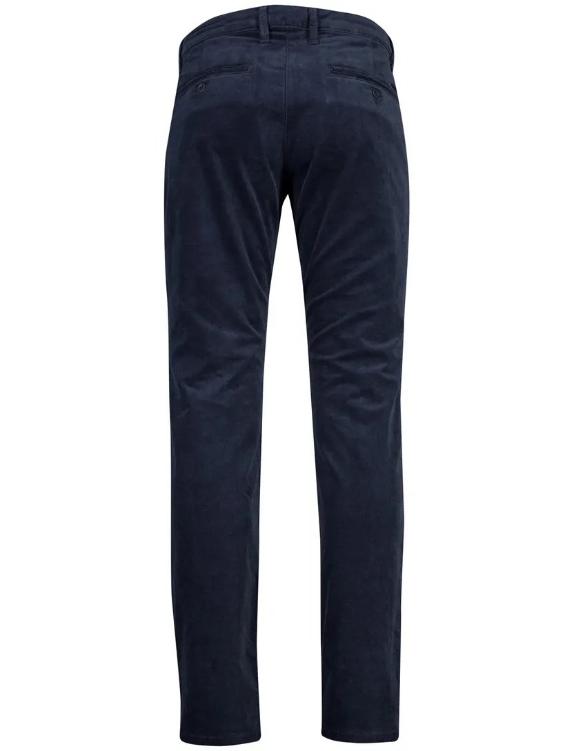 Broek Mac Driver donkerblauw corduroy