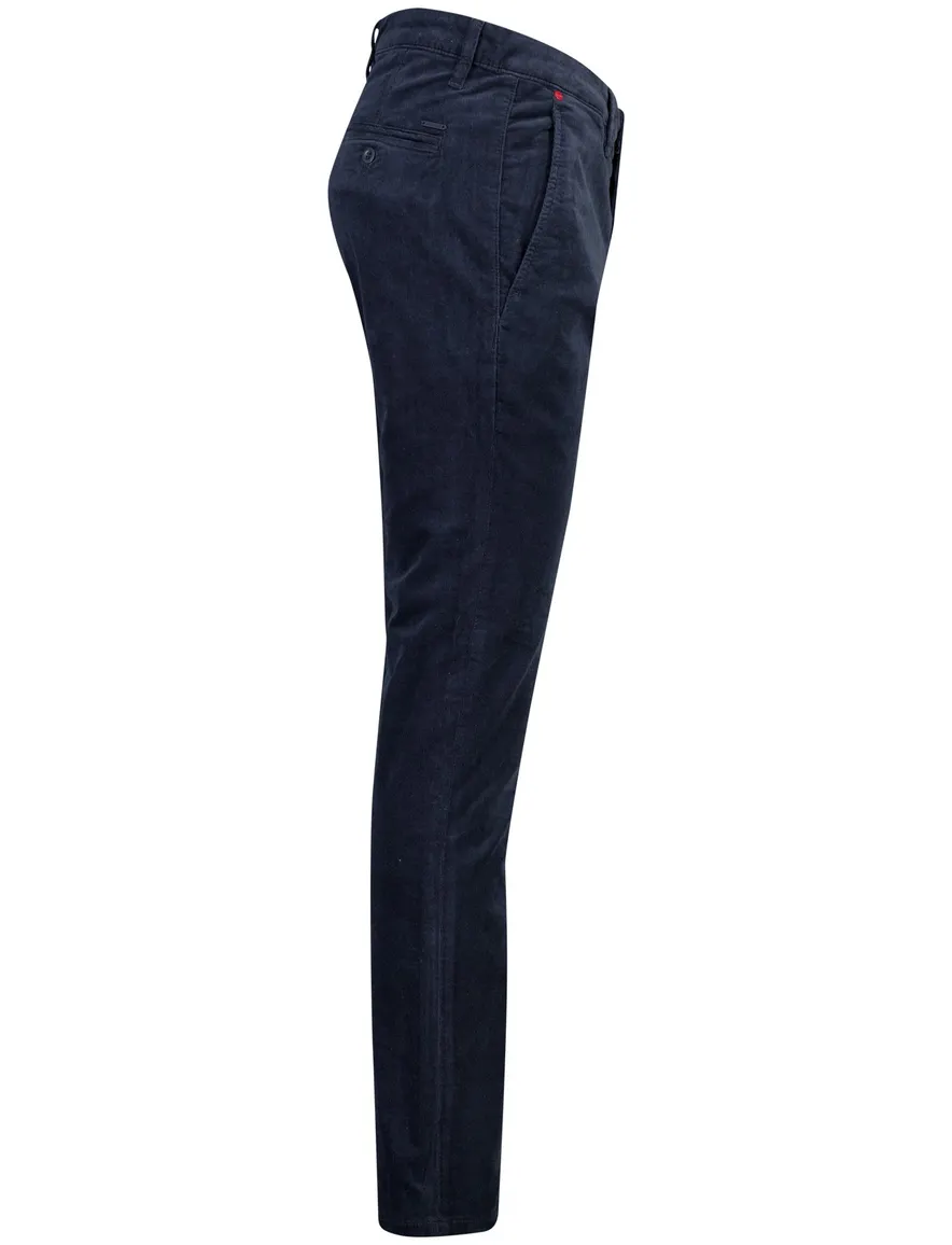 Mac Driver chino donkerblauw corduroy rib