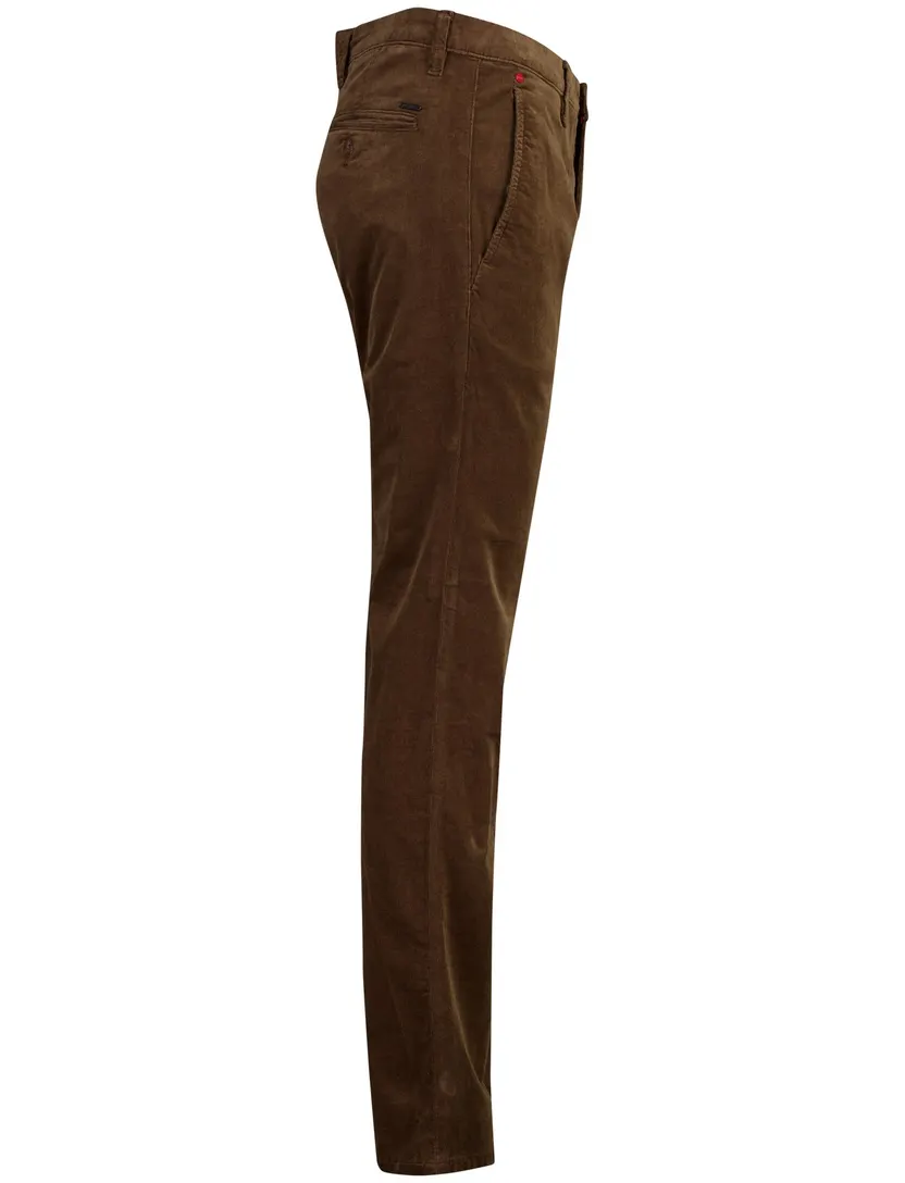 Broek Mac Driver bruin rib