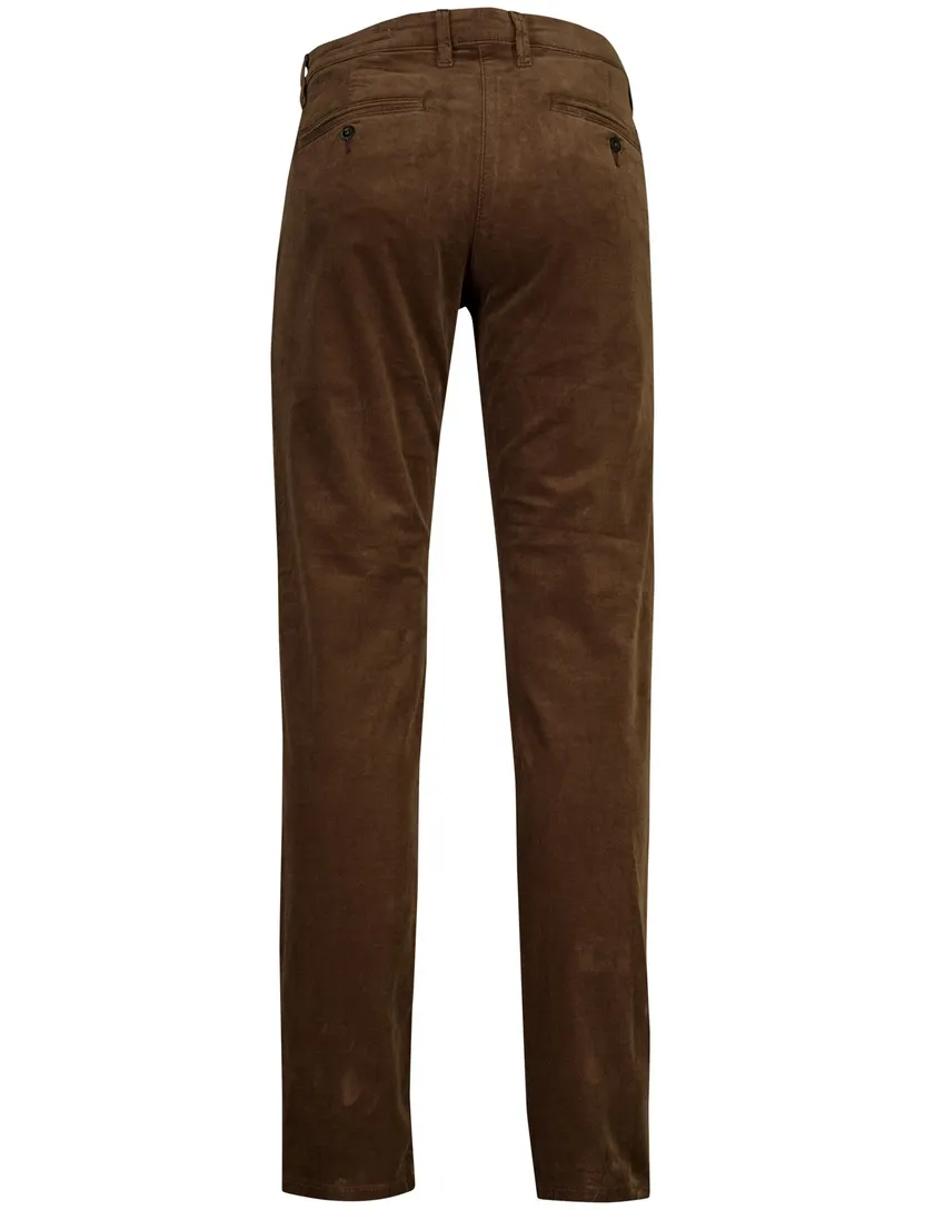 Broek Mac Driver bruin rib