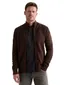 PME Legend vest bruin geprint gebreid