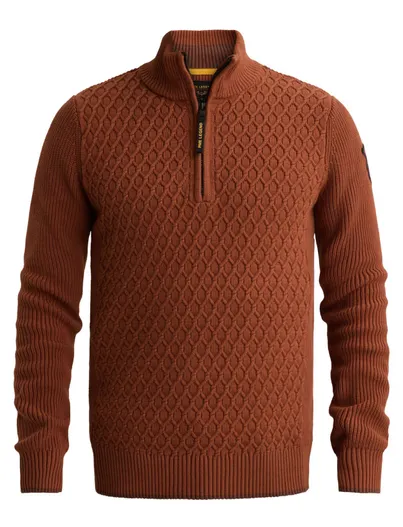 PME Legend Trui PME Legend bruin PKW2609325-Arabian Spice