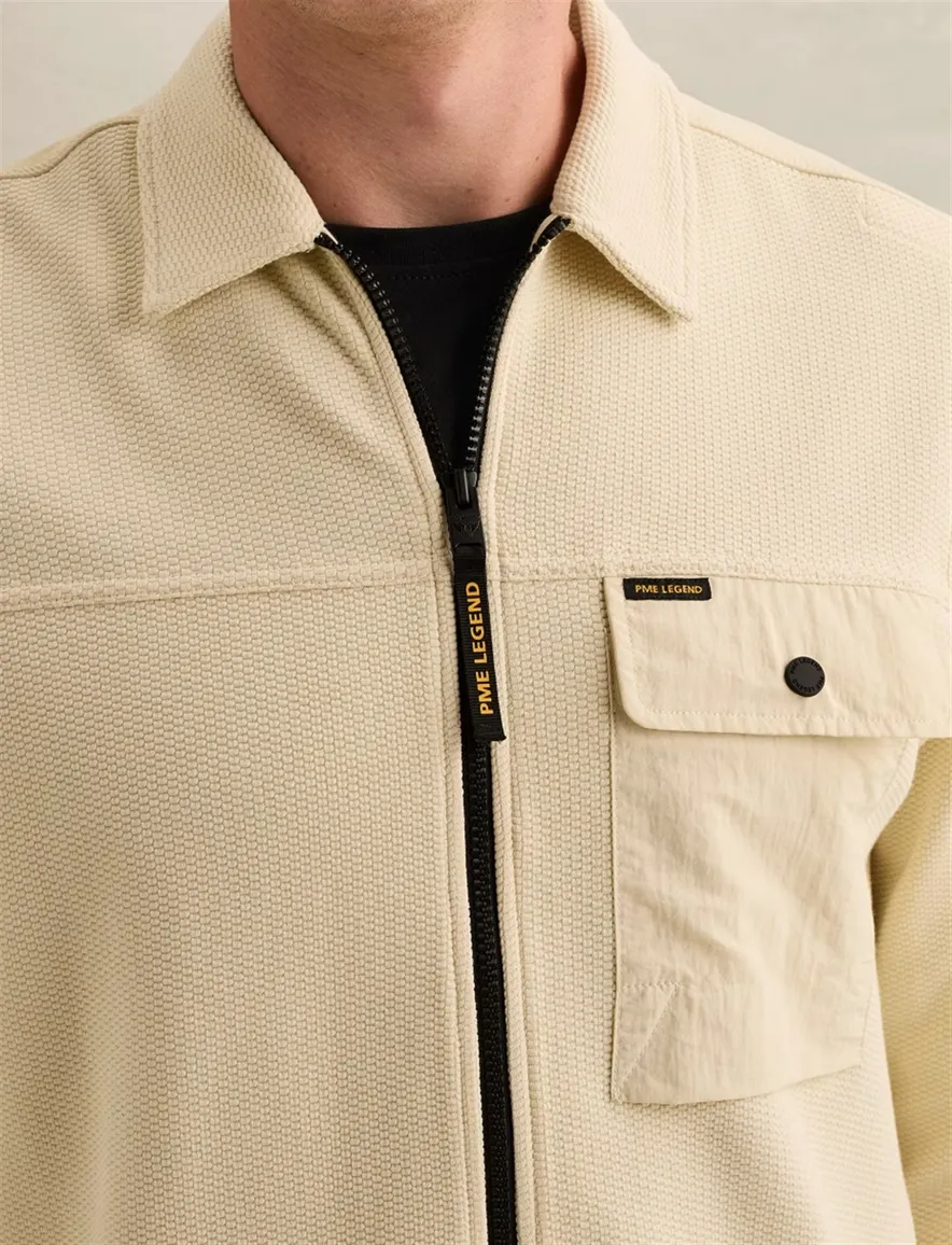 Overshirt PME Legend creme PSI2609268-Bone White