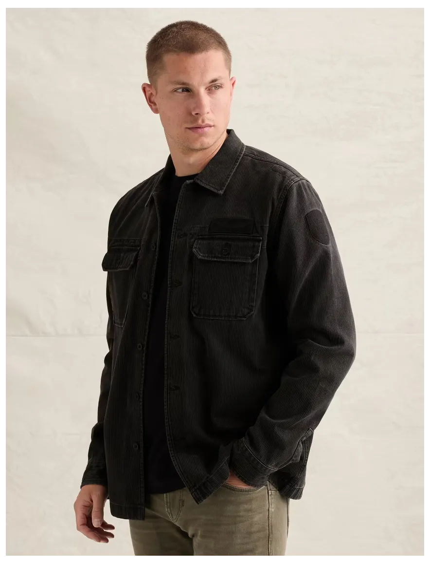 Overshirt PME Legend zwart PSI2609273-Obsidian