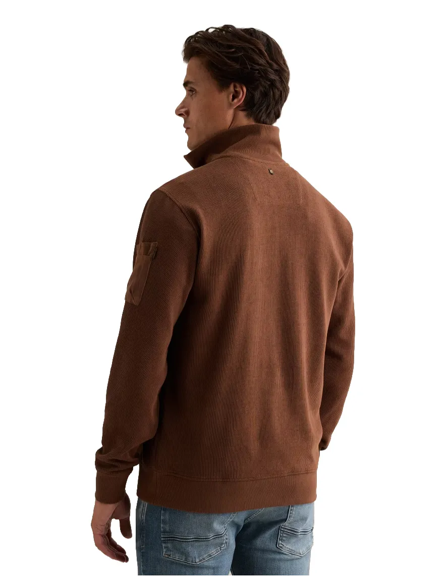Trui PME Legend bruin PSW2609457-Cappuccino