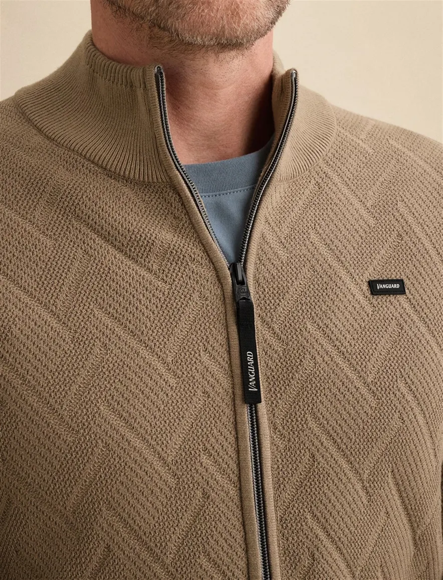 Vest Vanguard camel VKC2609372-Greige