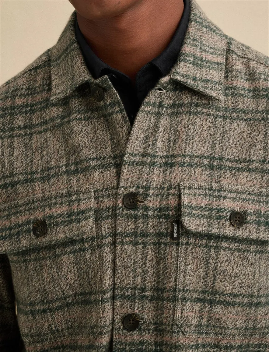 Overshirt Vanguard groen VSI2609231-Greige