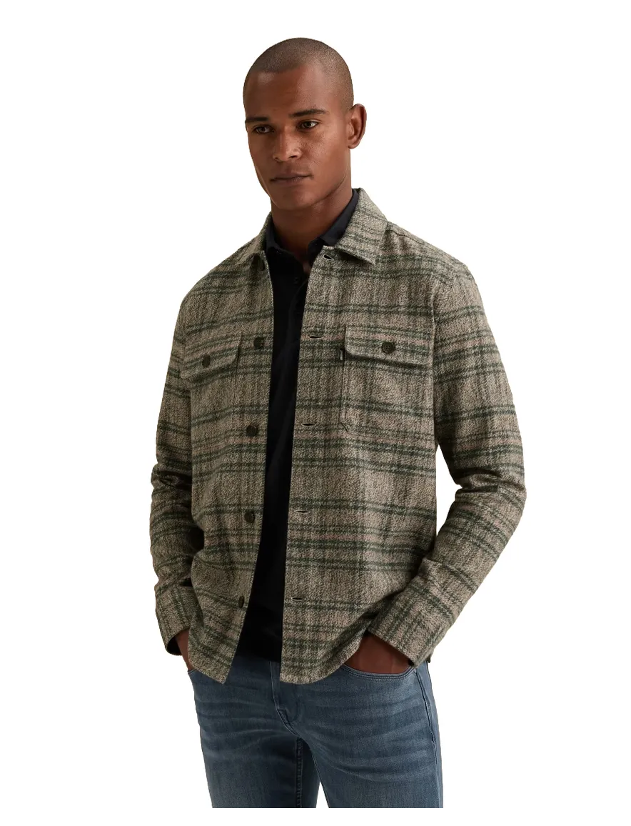 Overshirt Vanguard groen VSI2609231-Greige