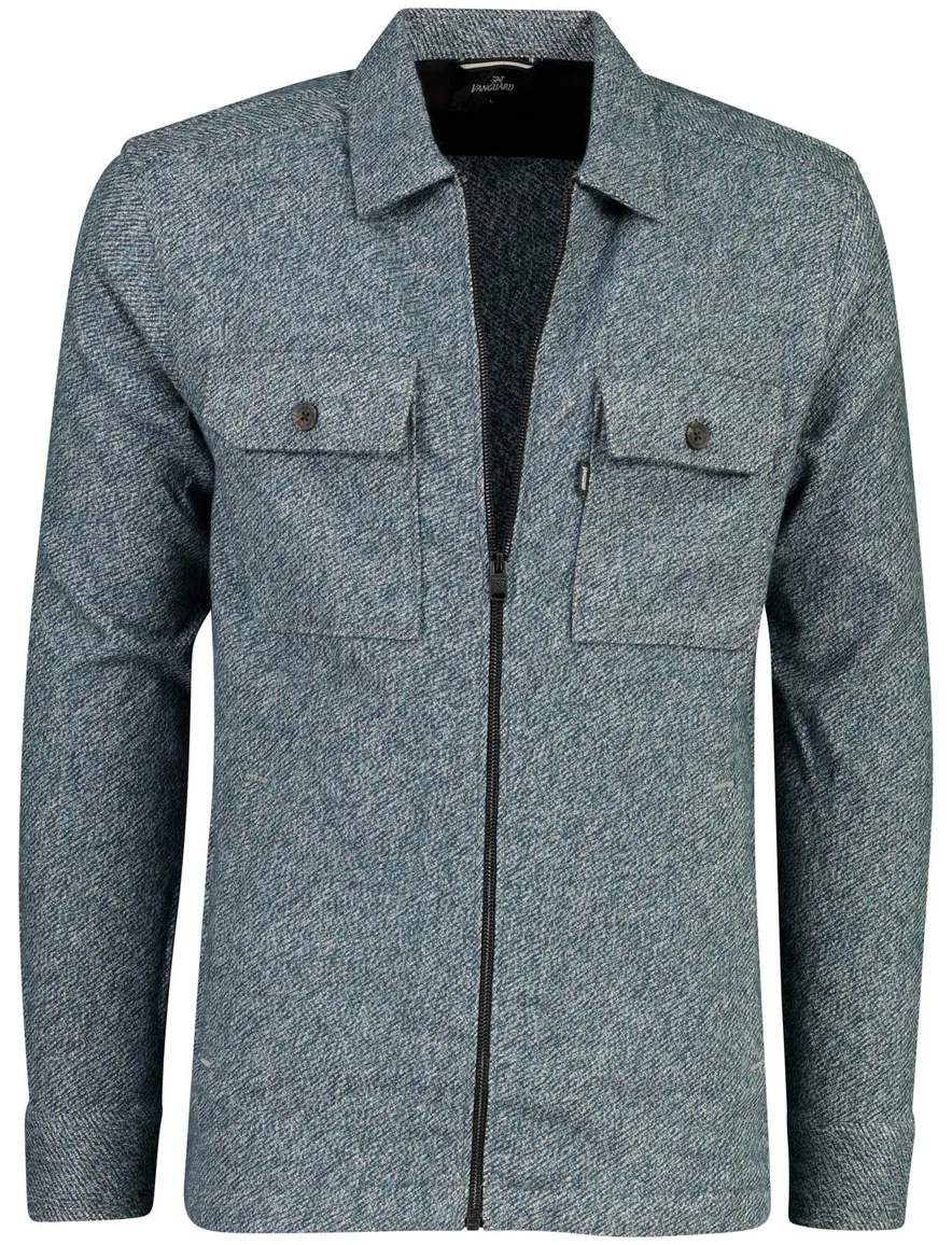 Overshirt Vanguard groen VSI2609232-Dark Sea