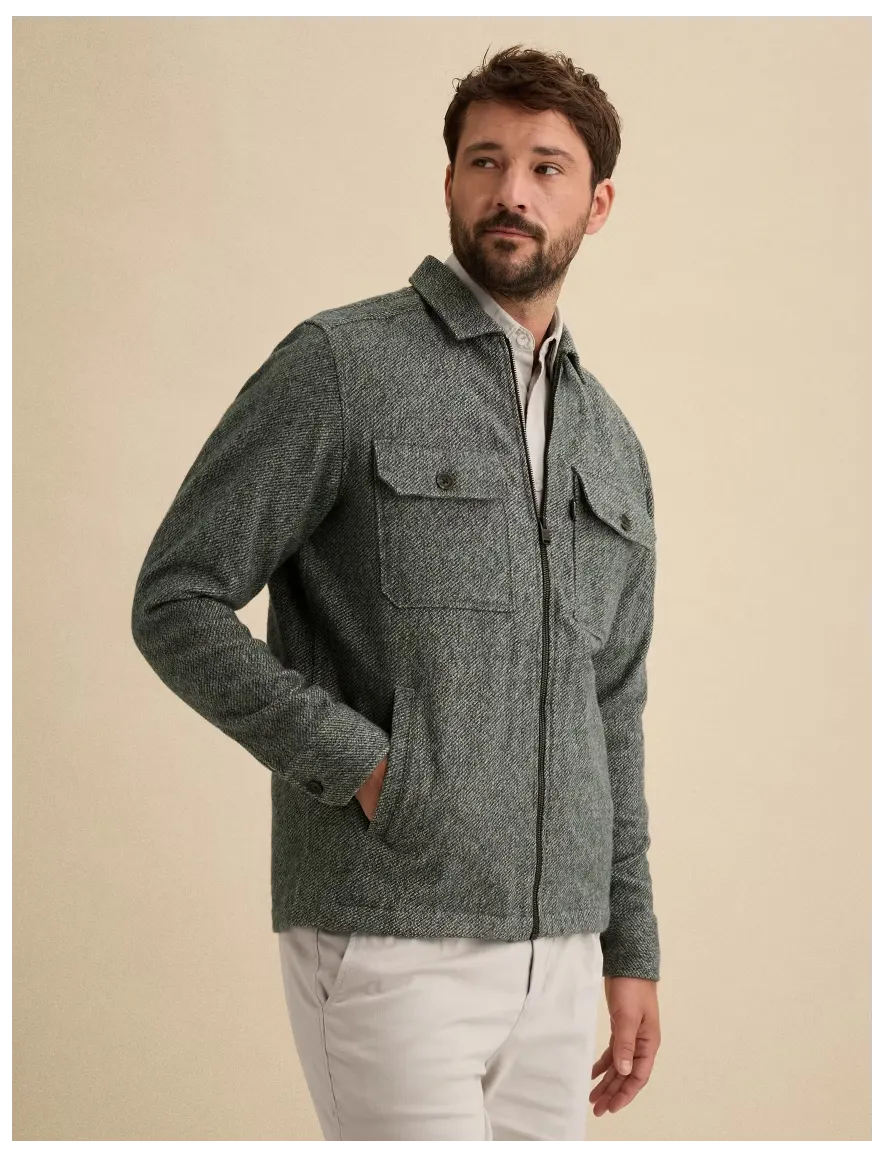 Overshirt Vanguard groen VSI2609232-Dark Sea