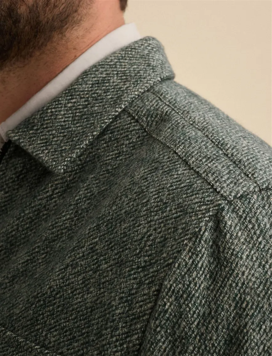 Overshirt Vanguard groen VSI2609232-Dark Sea