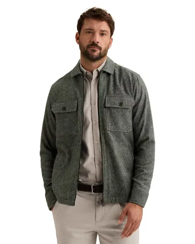 Vanguard Vanguard overshirt groen met borstzak