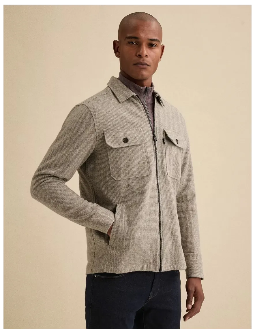 casual overhemd beige Vanguard