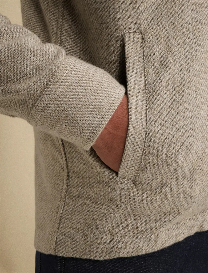 casual overhemd beige Vanguard