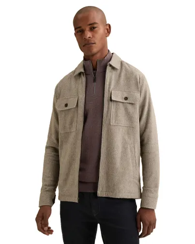 Vanguard casual overhemd beige Vanguard