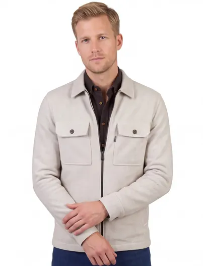 Vanguard casual overshirt Vanguard beige