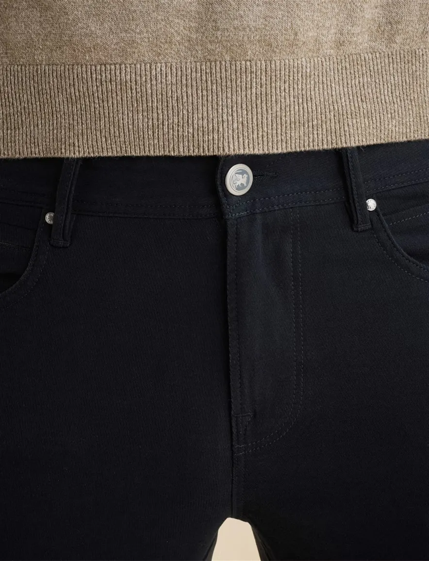Vanguard 5 pocket broek donkerblauw