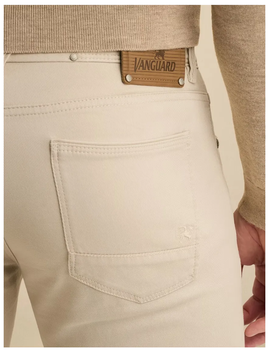 Vanguard 5 pocket broek beige