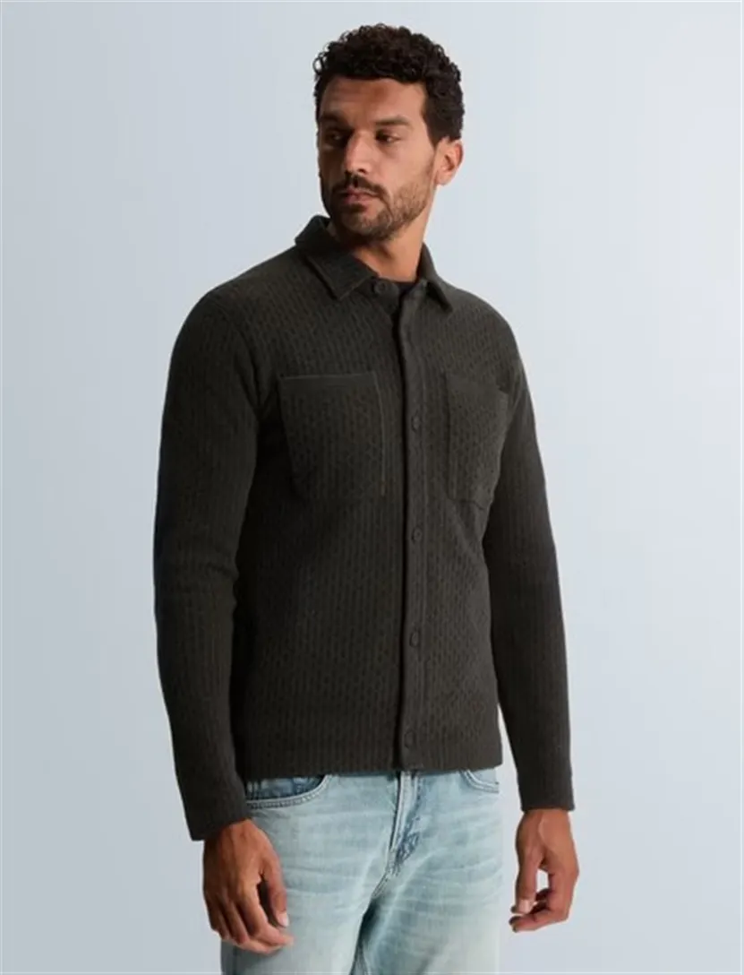 Overshirt Cast Iron groen