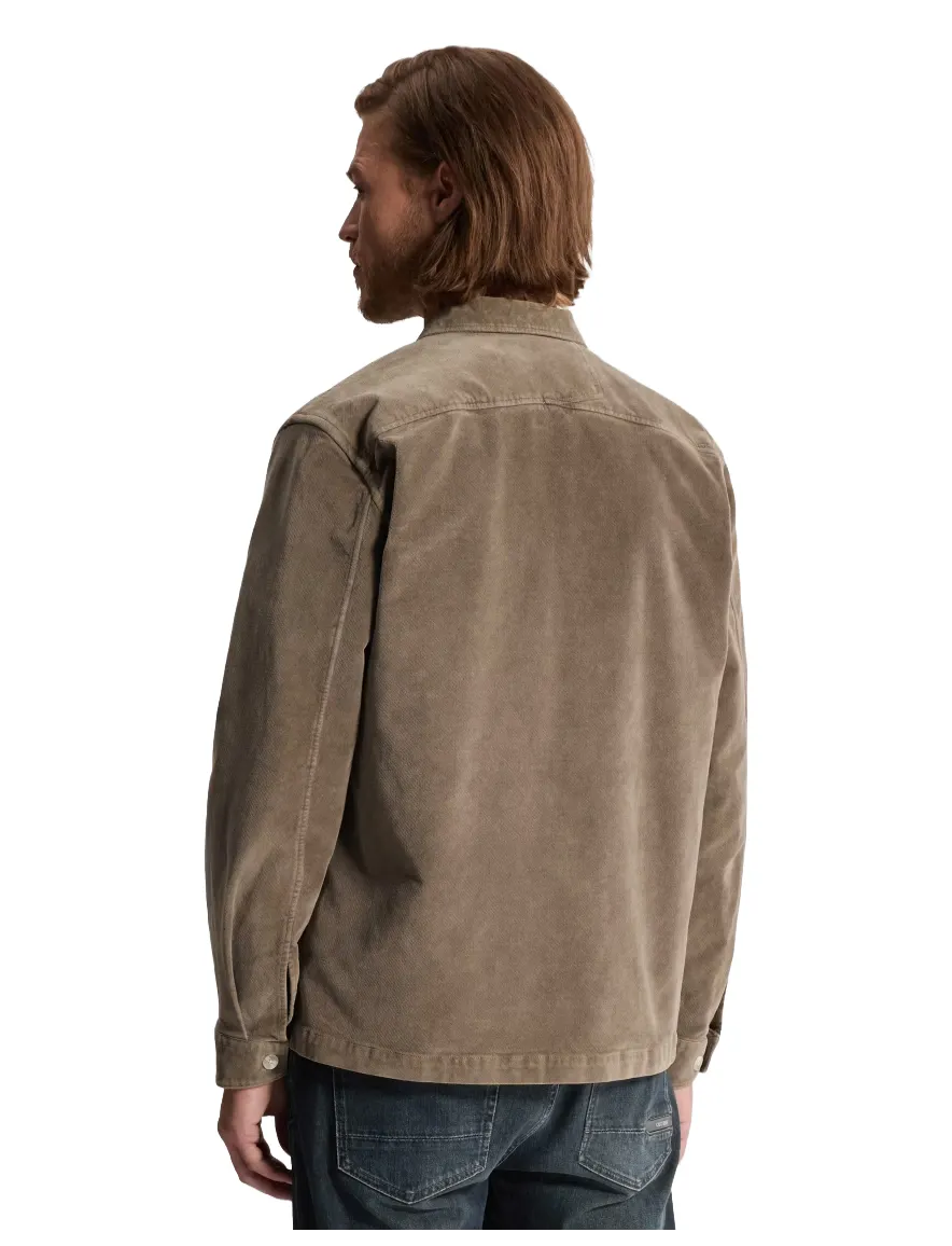 Cast Iron overshirt bruin