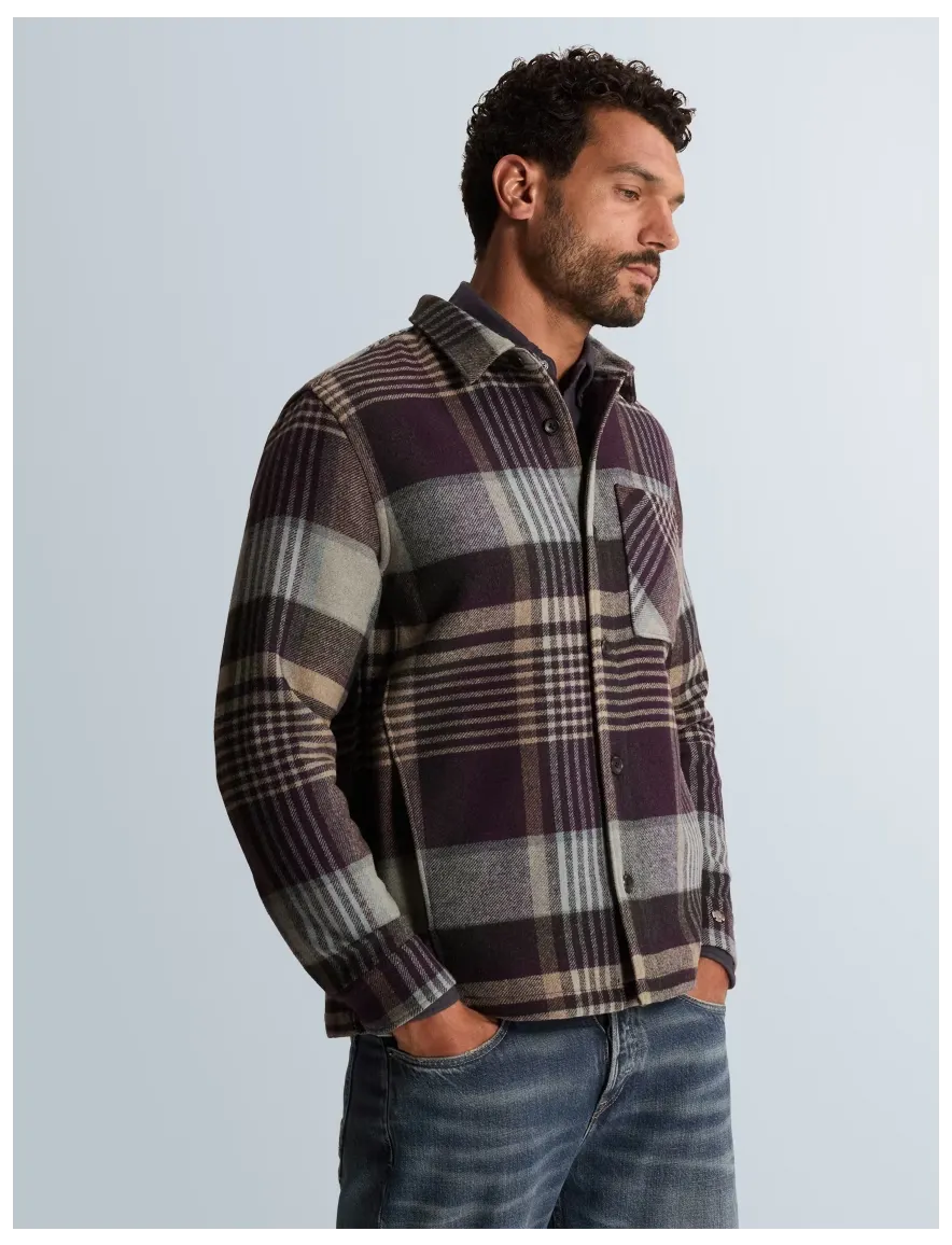 Overshirt Cast Iron bordeaux CSI2609233-Nightshade