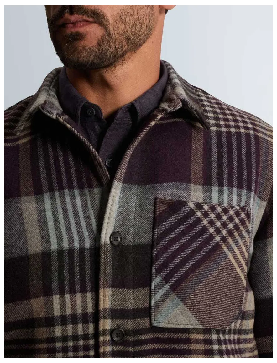 Overshirt Cast Iron bordeaux CSI2609233-Nightshade