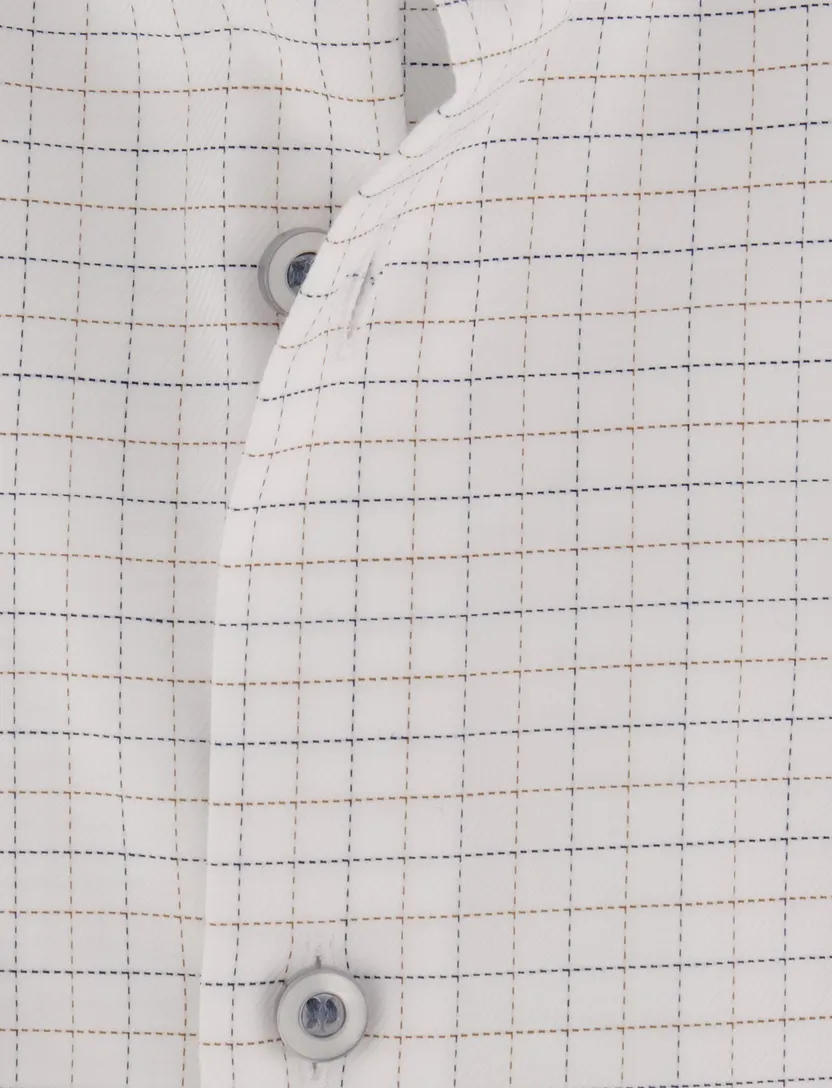 Overhemd Olymp creme slim fit
