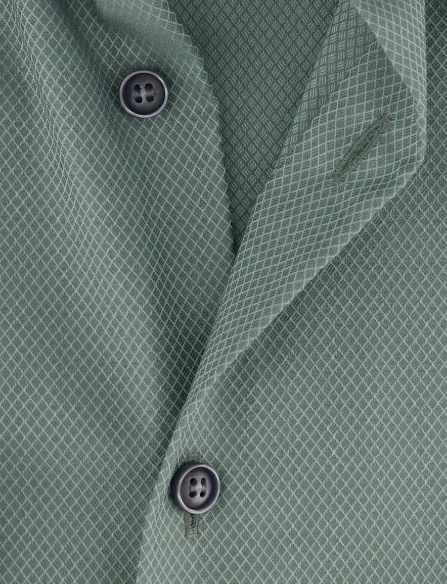 Overhemd Olymp groen Shirt dress ml 7