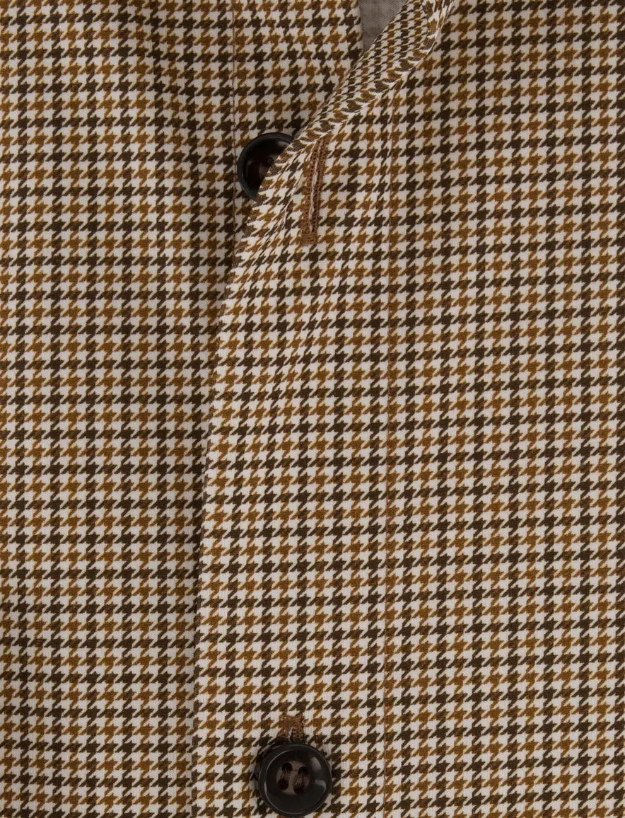 Overhemd Olymp camel Shirt dress ml 5