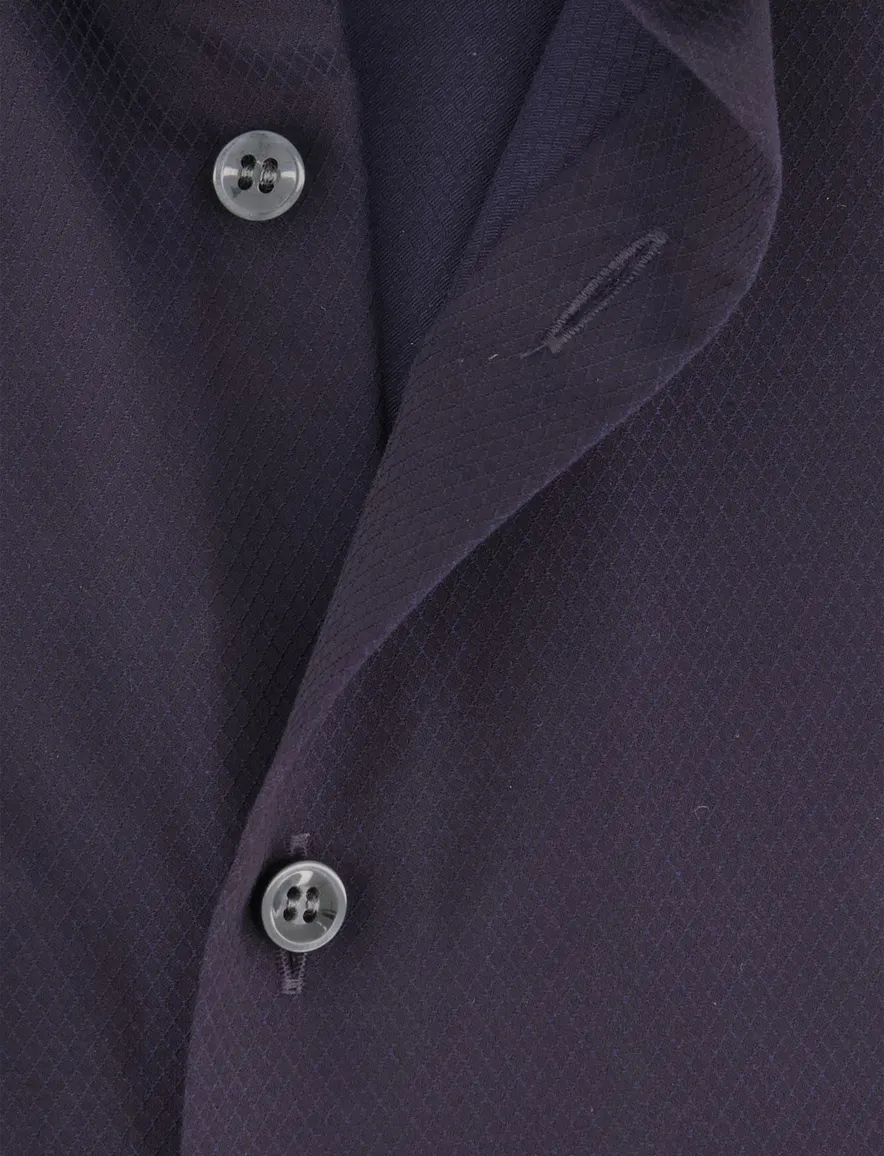 Olymp overhemd donkerblauw Easy Iron