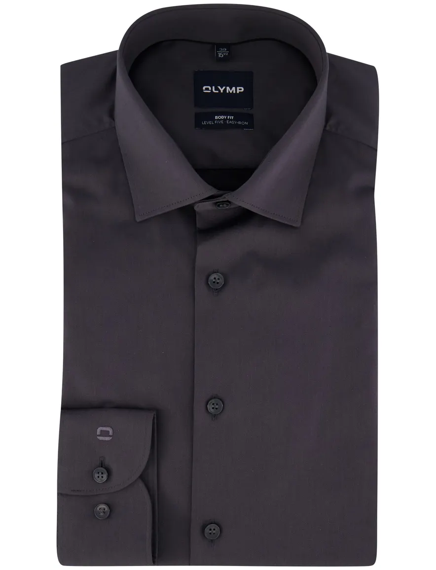 Overhemd Olymp grijs Shirt dress ml 5