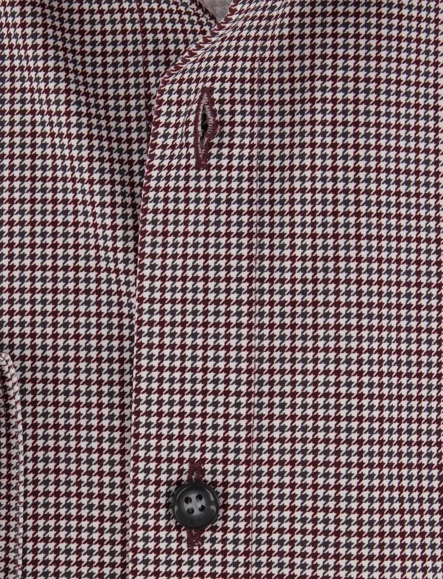 Overhemd Olymp bordeaux Shirt dress ml 5
