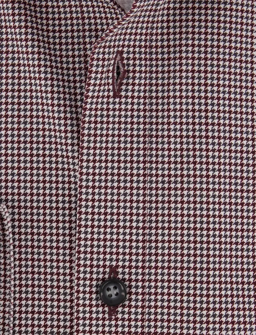 Overhemd Olymp bordeaux slim fit