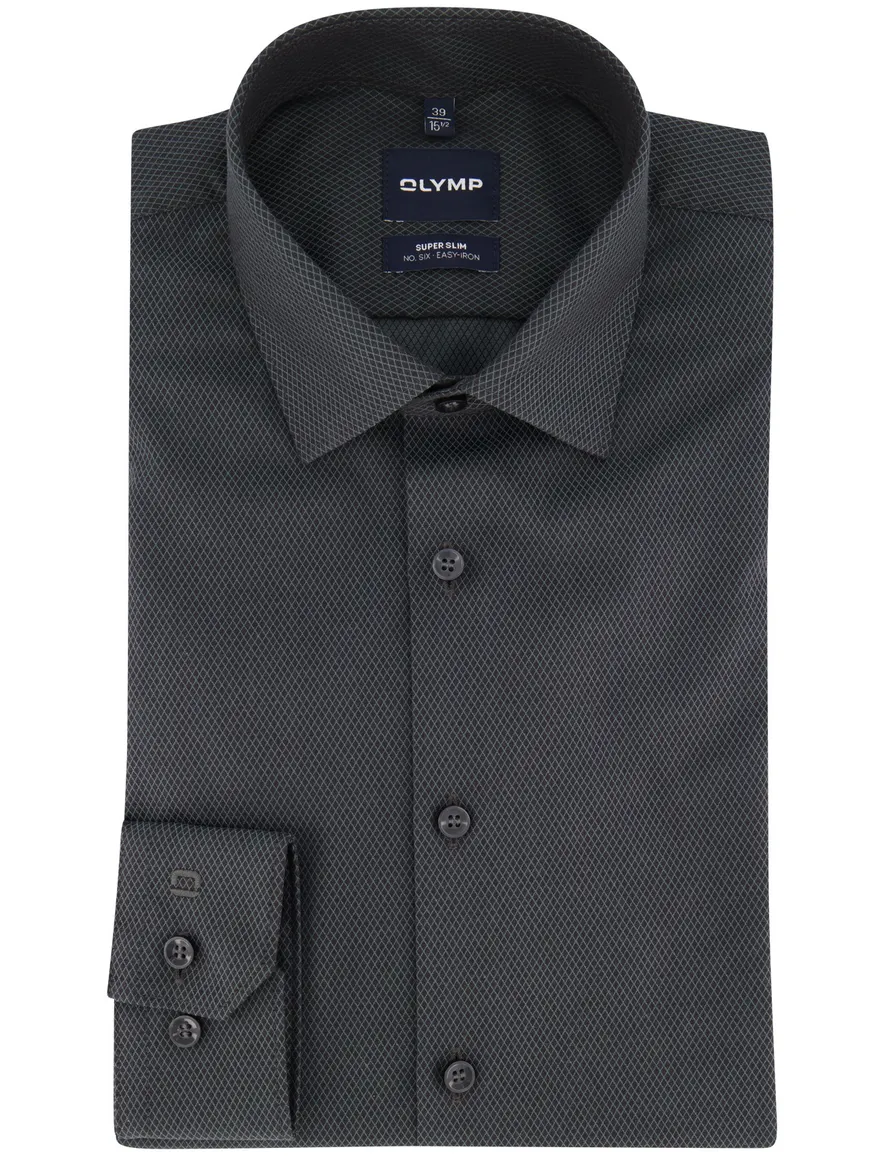 Overhemd Olymp groen Shirt dress ml 5