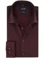 Overhemd Olymp bordeaux Easy Iron, subtiel ruitje
