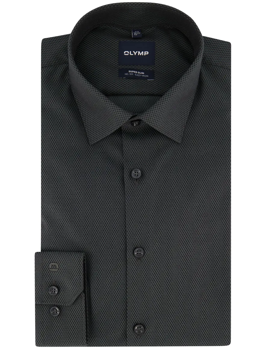 Overhemd Olymp groen Shirt dress ml 7