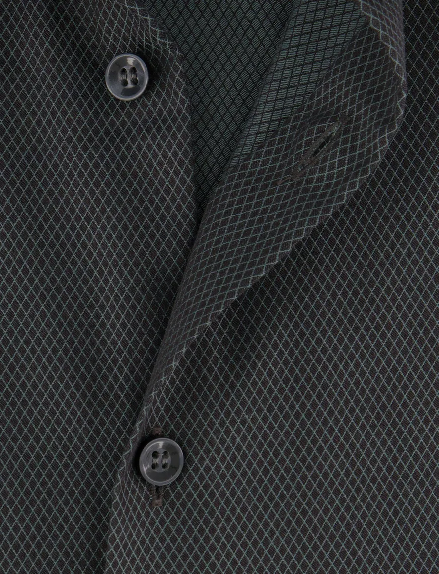 Overhemd Olymp groen Shirt dress ml 7