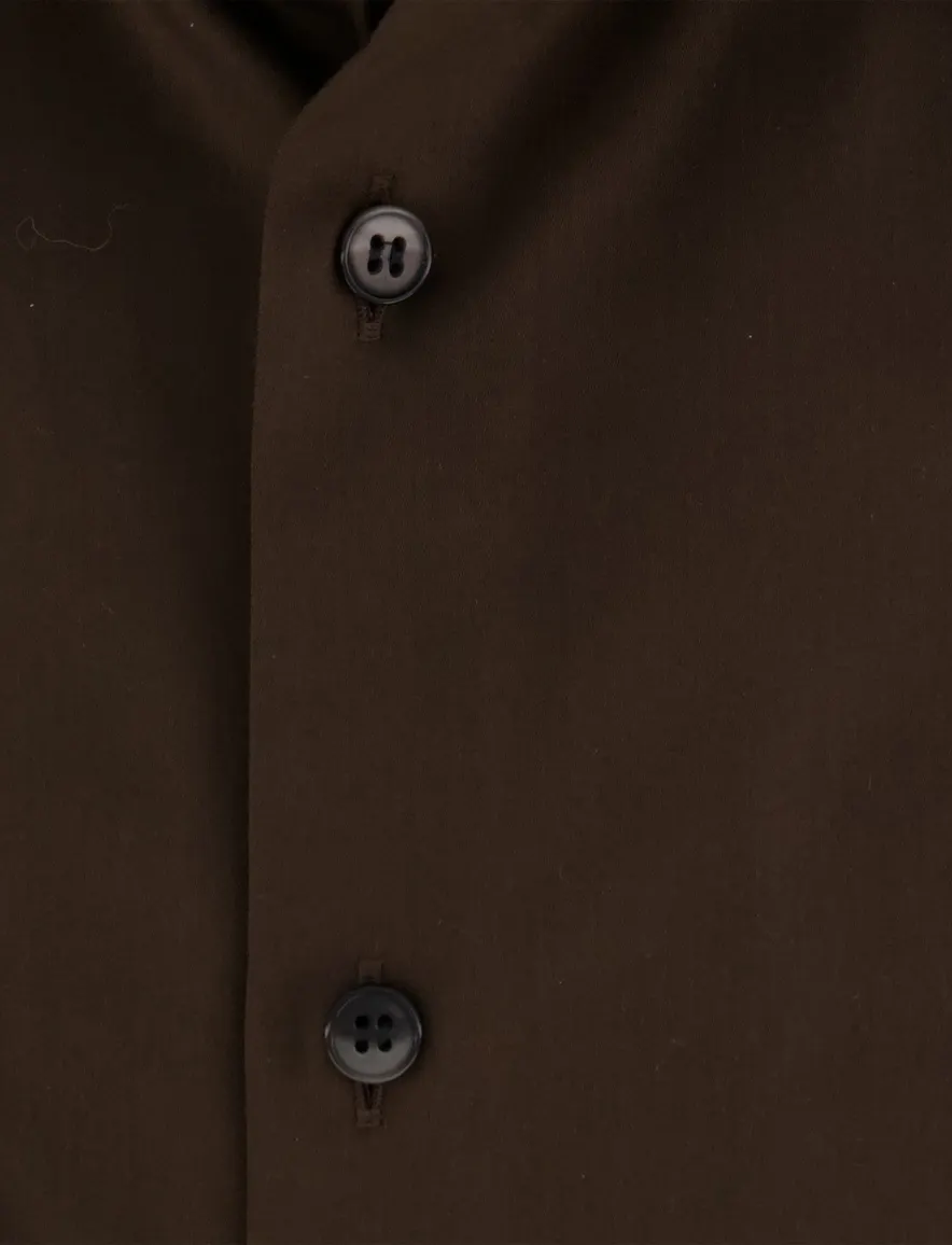 Overhemd Olymp bruin Shirt dress ml 5
