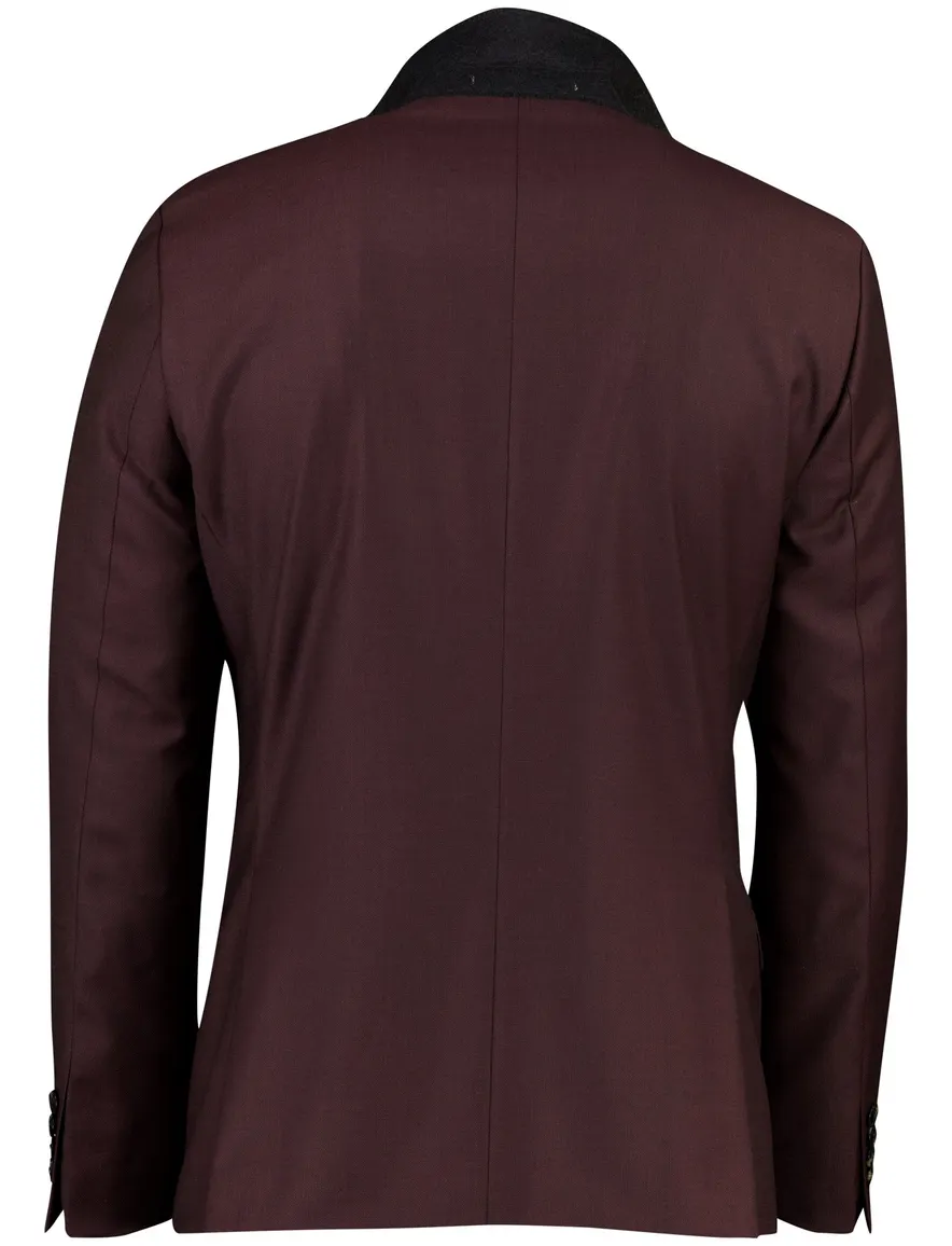 Digel colbert aubergine effen