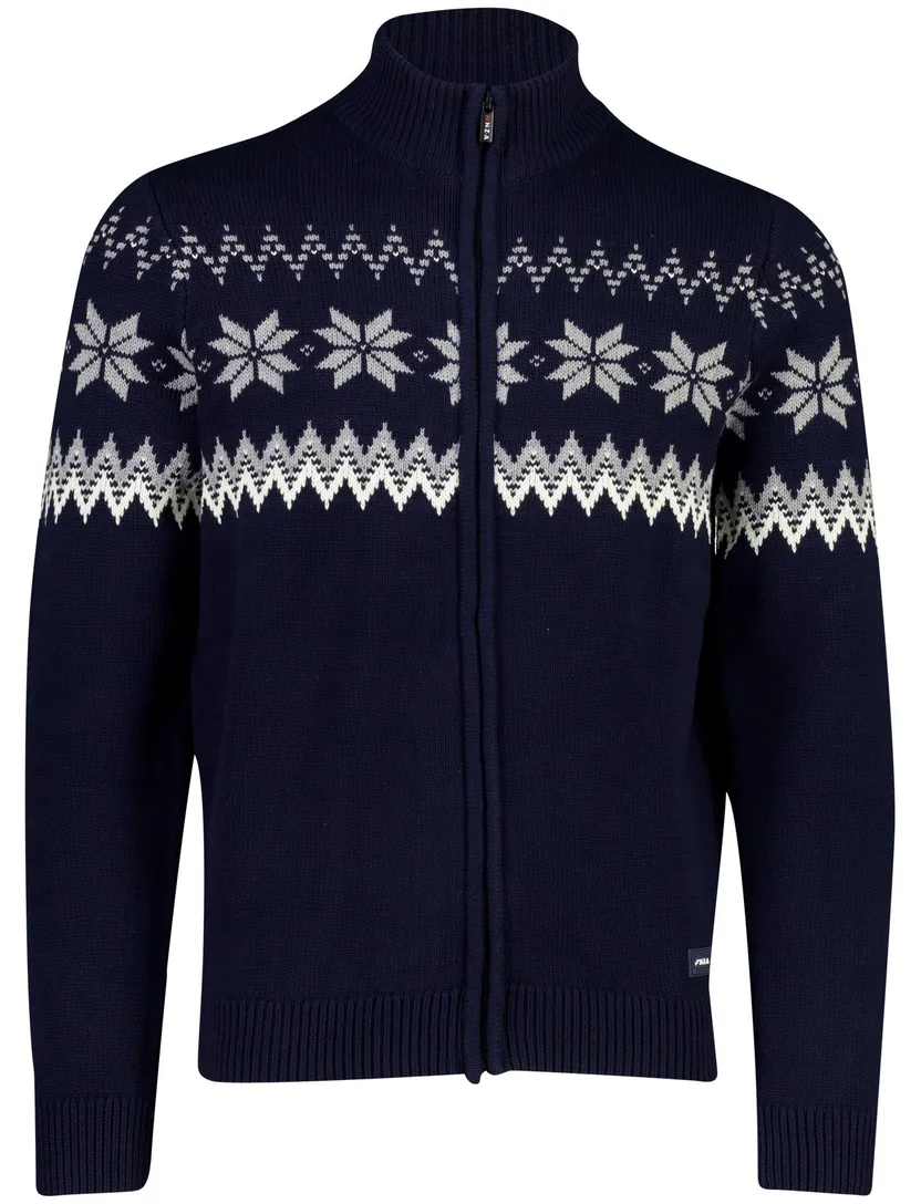Vest New Zealand donkerblauw katoen