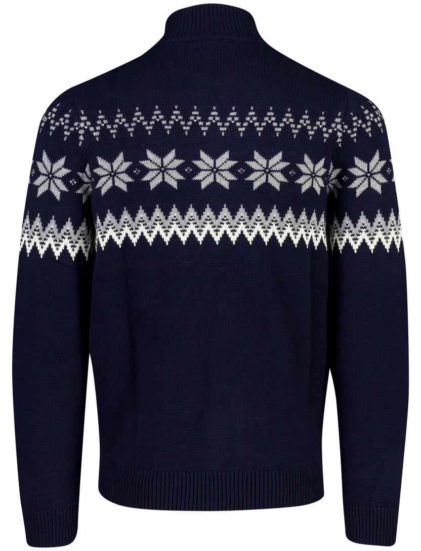 Vest New Zealand donkerblauw katoen