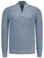 Trui New Zealand blauw gebreid