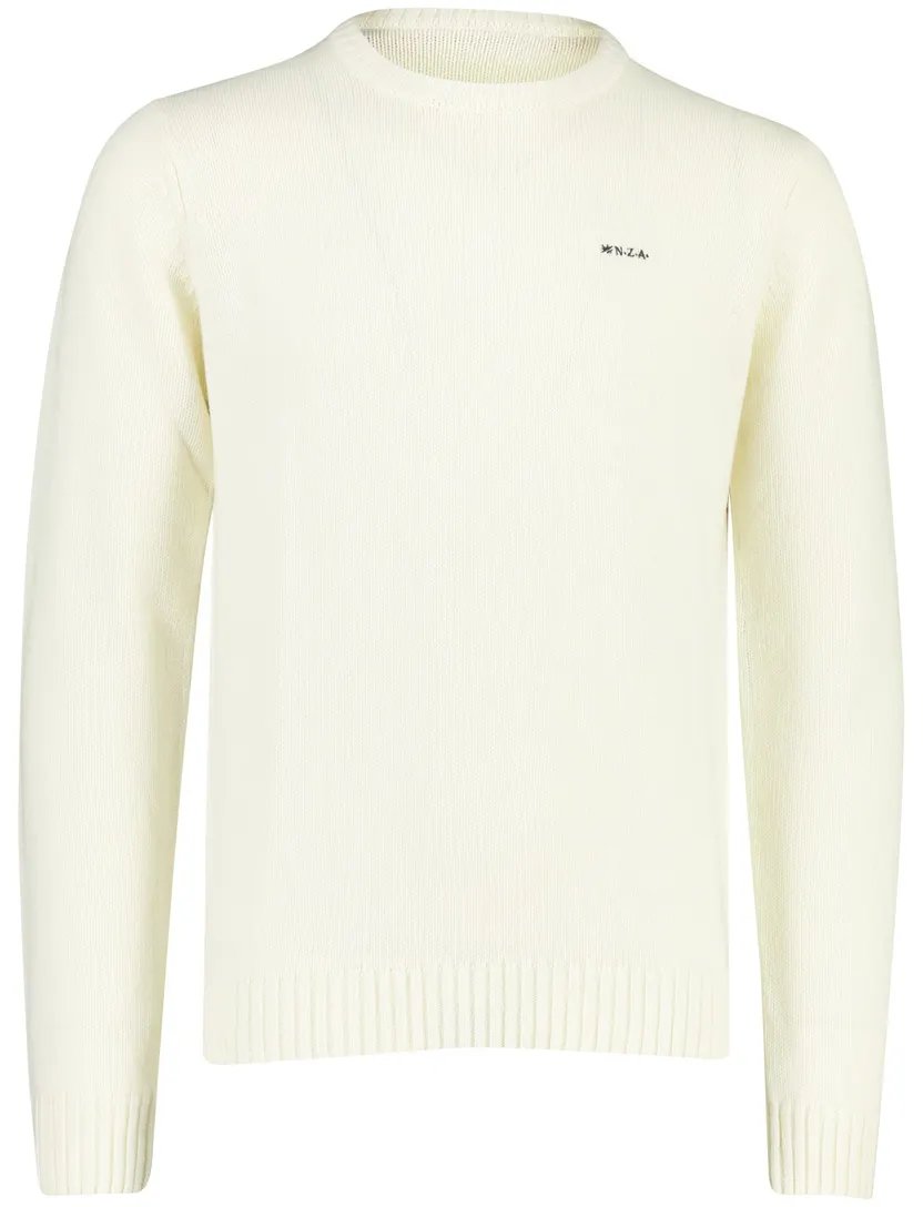 Trui New Zealand creme gebreid