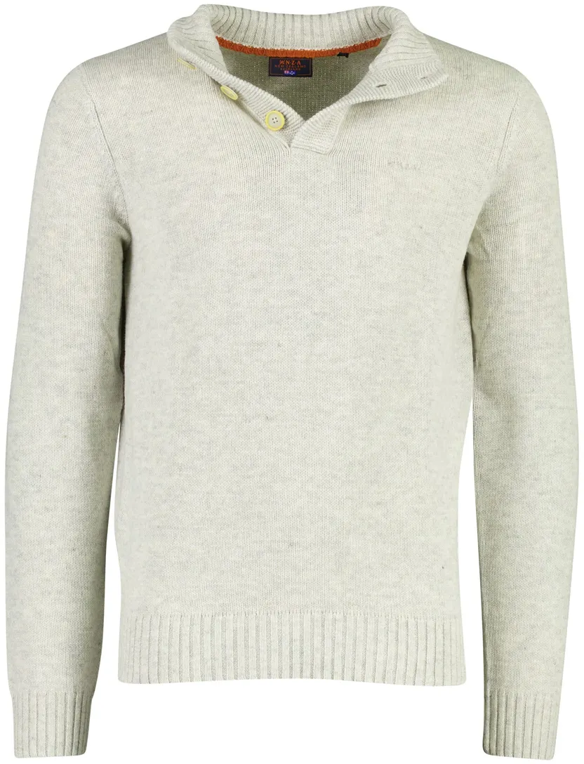 Trui New Zealand beige 26KN419-KIT MELANGE